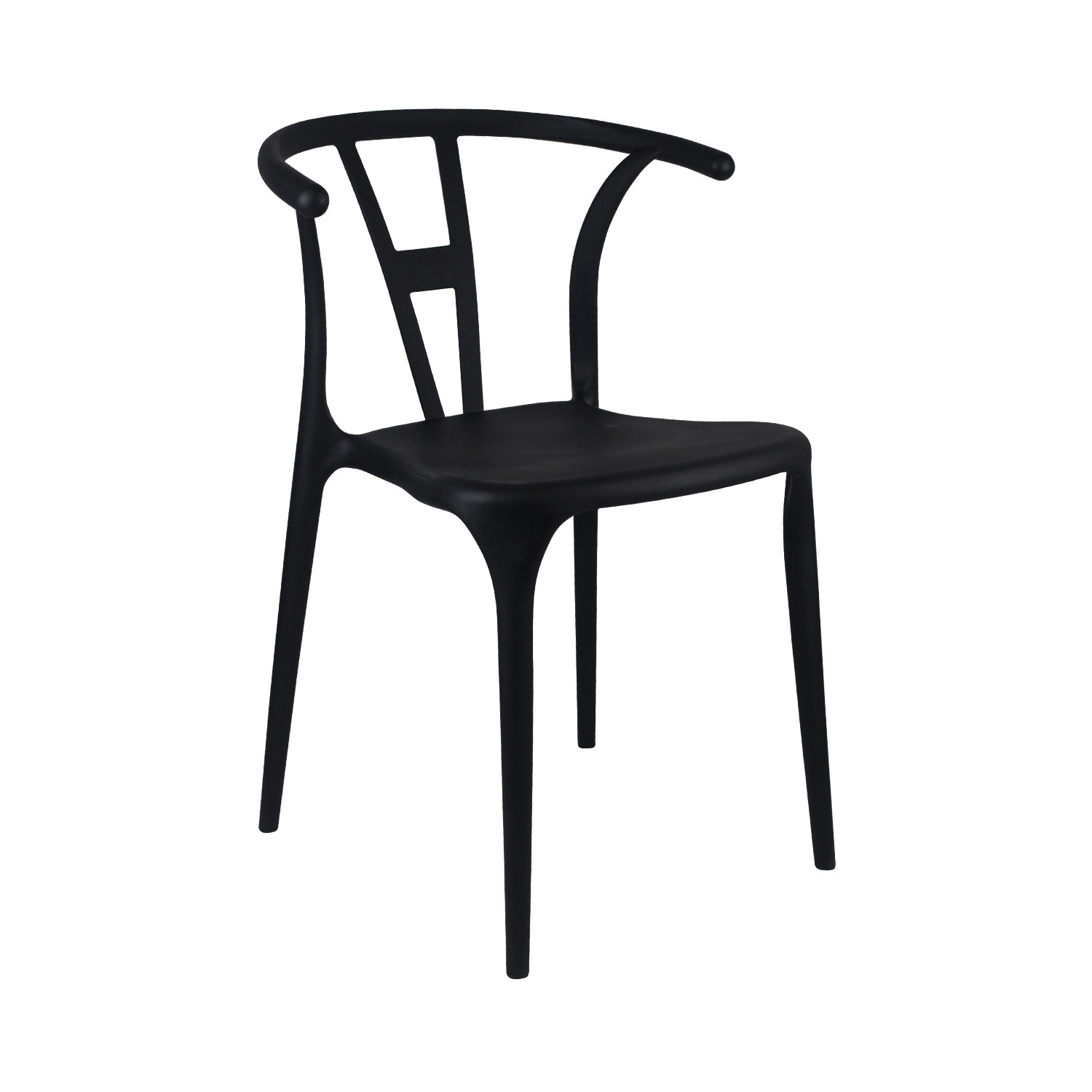 Silla de Exterior Apilable Scarlett 75x52x49,5cm Thinia Home Sillas y Sillones de Exterior 1
